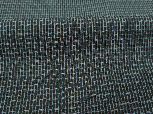 平和屋着物■男性　本場大島紬　幾何学文様　正絹　逸品　DABJ2704ya