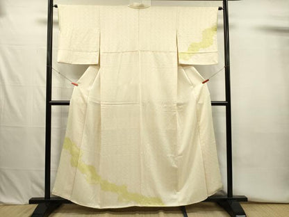 平和屋着物■訪問着　絞り　道長文様　正絹　逸品　DABJ2705ya