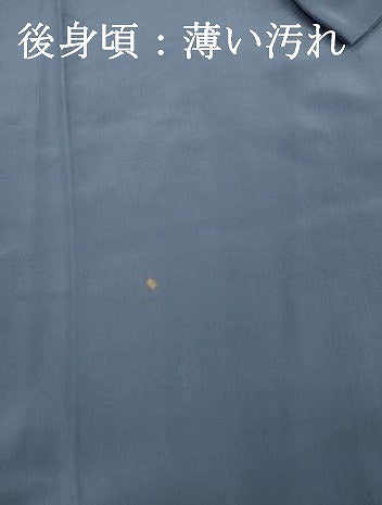 平和屋着物■男性　長襦袢　袷　風景人物文　暈し染め　金彩　正絹　逸品　DABJ2710ya