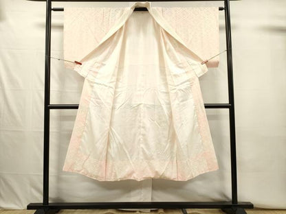 平和屋着物■長襦袢　袷　菱地紋　暈し染め　正絹　逸品　DABJ2713ya