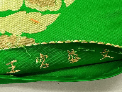 平和屋着物◎六通柄袋帯　唐織　王宮華文　金糸　正絹　逸品　DABJ2730ya