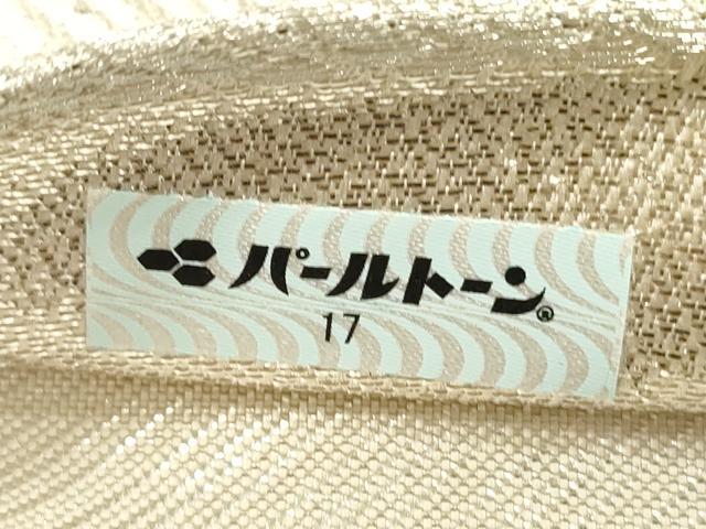 平和屋着物◎佐賀錦　六通柄袋帯　唐織　鳳凰花文　金銀糸　正絹　逸品　DABJ2747ya