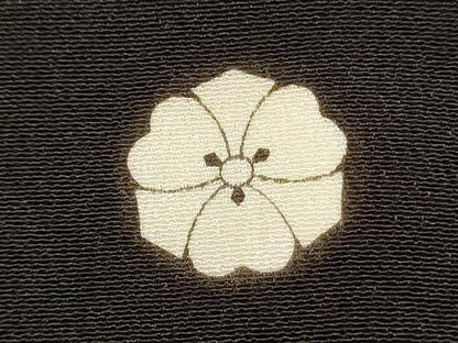 平和屋着物■豪華黒留袖　駒刺繍　花松文　金彩　正絹　逸品　DABJ2754ya