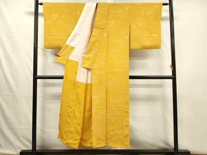 平和屋着物■上質な小紋　風景花文　正絹　逸品　DABJ2770ya