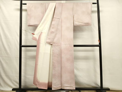 平和屋着物■上質な小紋　霞文　暈し染め　正絹　逸品　DABJ2798ya