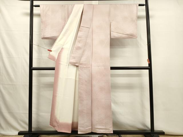 平和屋着物■上質な小紋　霞文　暈し染め　正絹　逸品　DABJ2798ya