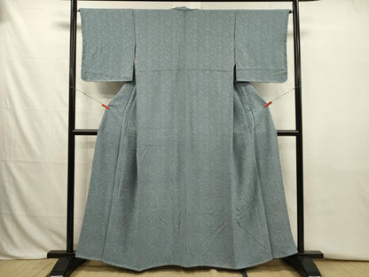平和屋着物■上質な小紋　流水文　正絹　逸品　DABJ2800ya