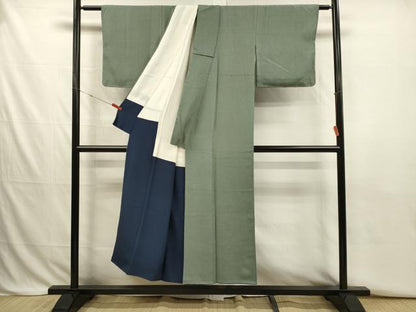 平和屋着物■江戸小紋　抽象文様　正絹　逸品　DABJ2801ya