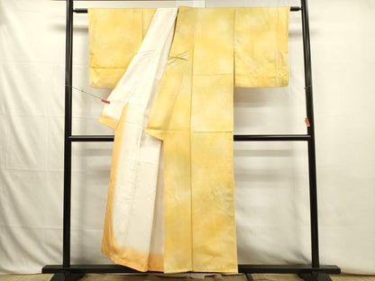 平和屋着物■上質な小紋　霞文　暈し染め　正絹　逸品　DABJ2804ya