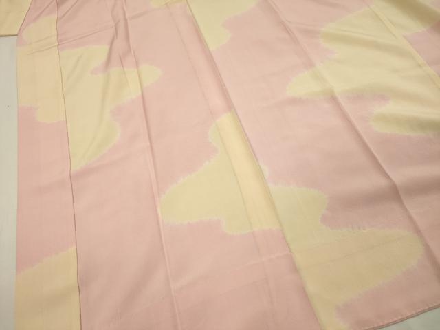 平和屋着物■長襦袢　無双仕立て　雲文　正絹　逸品　DABJ2809ya
