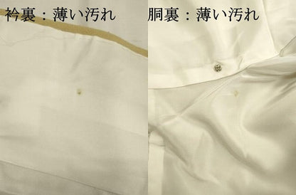 平和屋着物■訪問着　作家物　手描き　風景人物文　暈し染め　正絹　逸品　DABJ2812ya