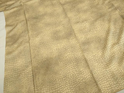 平和屋着物■上質な小紋　石畳文　暈し染め　正絹　逸品　DABJ2825ya