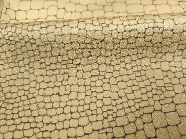 平和屋着物■上質な小紋　石畳文　暈し染め　正絹　逸品　DABJ2825ya