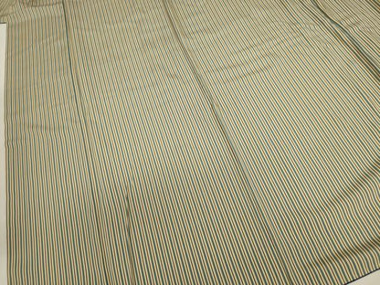 平和屋着物■上質な小紋　間道　正絹　逸品　DABJ2835ya
