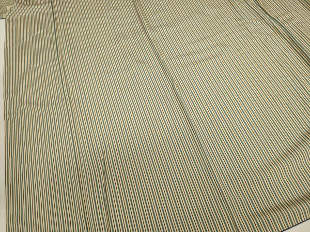 平和屋着物■上質な小紋　間道　正絹　逸品　DABJ2835ya