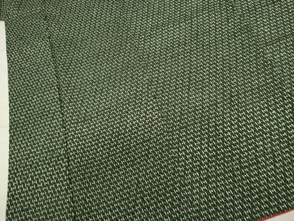 平和屋着物■上質な小紋　抽象文様　正絹　逸品　DABJ2848ya