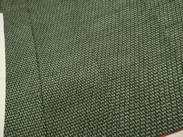 平和屋着物■上質な小紋　抽象文様　正絹　逸品　DABJ2848ya
