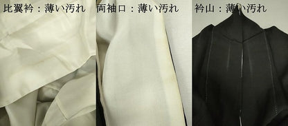 平和屋着物■豪華黒留袖　作家物　風景文　金彩　やまと誂製　正絹　逸品　DABJ2854ya