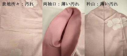 平和屋着物■上質な小紋　舞花文　高島屋扱い　正絹　逸品　DABJ2873ya