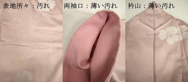 平和屋着物■上質な小紋　舞花文　高島屋扱い　正絹　逸品　DABJ2873ya