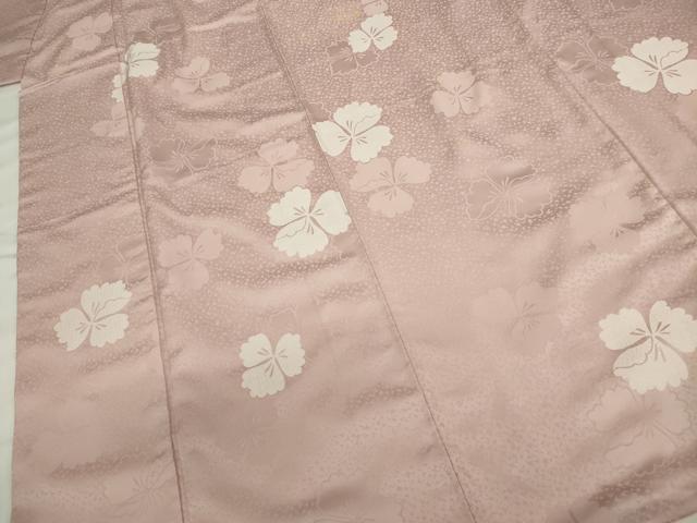 平和屋着物■上質な小紋　舞花文　高島屋扱い　正絹　逸品　DABJ2873ya