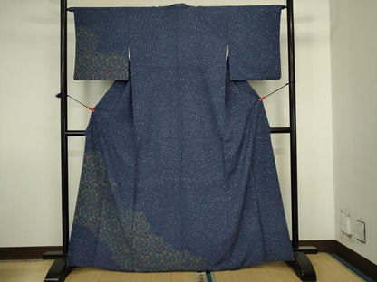 平和屋着物■訪問着　花唐草文　洗える着物　DABJ2886ya