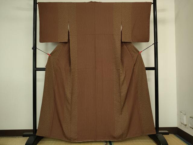 平和屋着物■訪問着　舞桜間道　正絹　逸品　DABJ2889ya