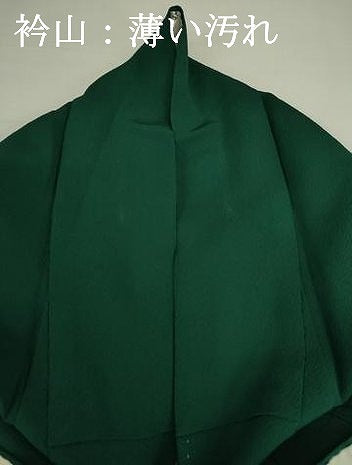 平和屋着物■染色作家　斉藤三才　色無地　三才鳥　鉄色　正絹　逸品　DABJ2901ya