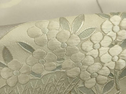 平和屋着物■豪華色留袖　刺繍　地紙風景花文　正絹　逸品　DABJ2917ya