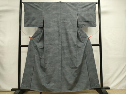 平和屋着物■上質な紬　間道　正絹　逸品　DABJ2940ya