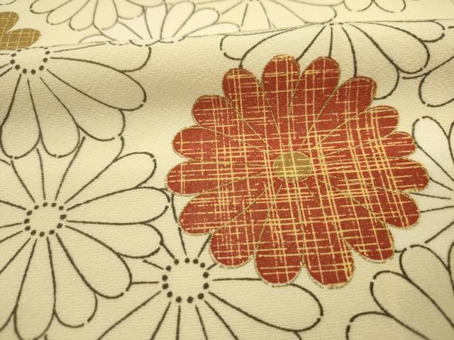 平和屋着物■訪問着　菊尽くし　金彩　正絹　逸品　DABJ2945ya