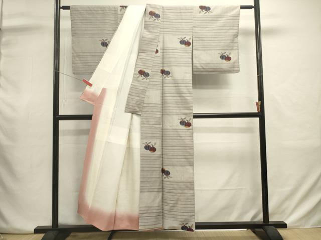 平和屋着物■上質な紬　成り物　正絹　逸品　DABJ2950ya