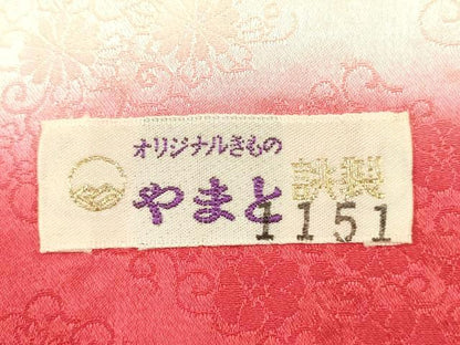 平和屋着物■豪華振袖　駒刺繍　絞り　立波花文　菊　暈し染め　銀彩　やまと誂製　正絹　逸品　DABJ2951ya
