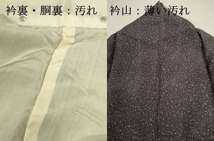 平和屋着物■上質な小紋　霞文　暈し染め　正絹　逸品　DABJ2952ya