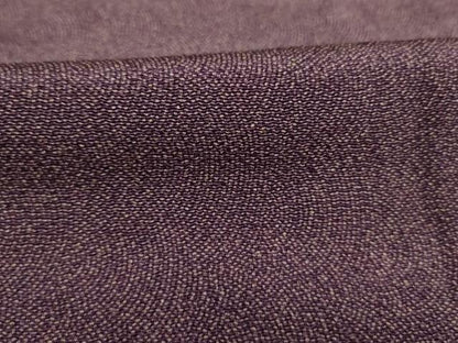 平和屋着物■江戸小紋　草木染　鮫小紋柄　鬼しぼ縮緬　正絹　逸品　DABJ2968ya