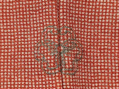 平和屋着物■江戸小紋　内田秀一　角通し　正絹　逸品　DABJ2983ya