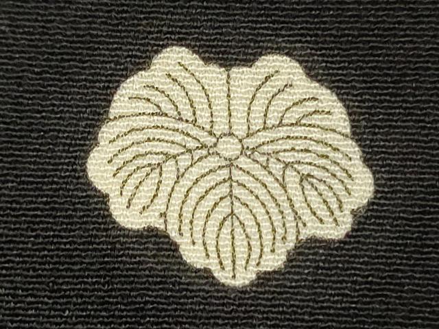 平和屋着物■豪華黒留袖　色紙重ね花文　鶴　暈し染め　金彩　正絹　逸品　DABJ2993ya