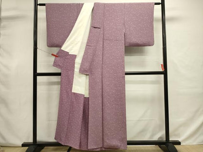 平和屋着物■江戸小紋　鳳凰唐草文　正絹　逸品　DABJ2998ya