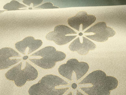 平和屋着物■色留訪問着　花菱文　澤井豊泉　暈し染め　金彩　正絹　逸品　DABJ2999ya