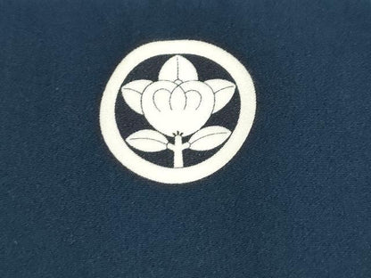 平和屋着物[]お宮参り　男の子　祝着　産着　初着　のしめ　武士　立波舟文　逸品　DABJ3018ea