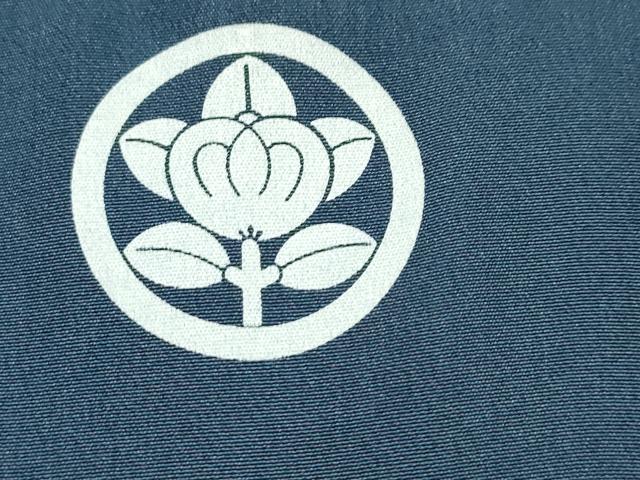 平和屋着物[]お宮参り　男の子　祝着　産着　初着　のしめ　鷹　鷲　舞扇文　暈し染め　金彩　逸品　DABJ3019ea
