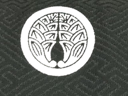 平和屋着物[]お宮参り　男の子　祝着　産着　初着　のしめ　鷹　鷲　器物松文　金彩　DABJ3022ea