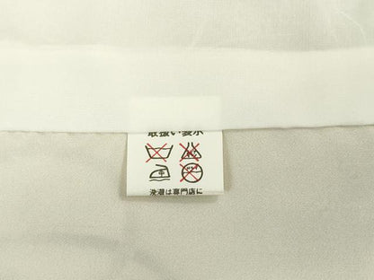 平和屋着物[]お宮参り　男の子　祝着　産着　初着　のしめ　鷹　鷲　器物松文　家紋並べ　金彩　逸品　DABJ3047ea