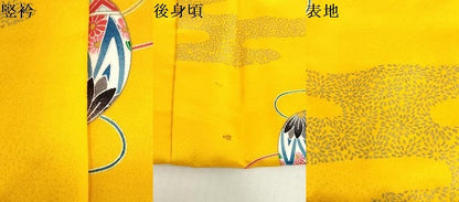 平和屋着物[]七五三　女の子　子供　被布　手毬文　金彩　逸品　DABJ3053ea