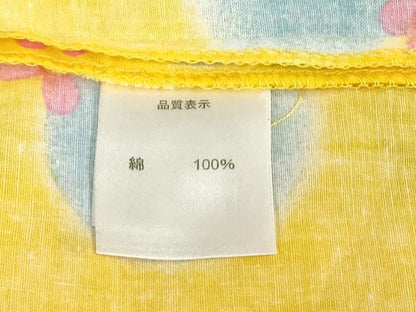 平和屋着物＊夏物　浴衣　女の子　子供　舞花文　水面　綿　DABJ3170ea