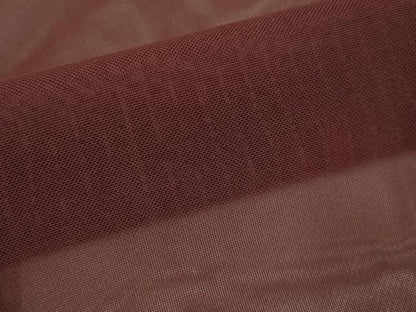 平和屋着物▽道行コート　スリーシーズン　春夏秋　塵除け　ボルドー色　ロング丈　正絹　逸品　DABJ3547du