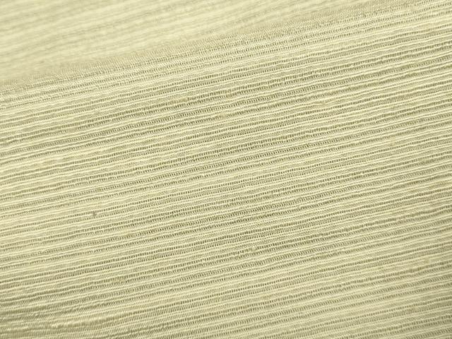 平和屋着物▽上質な紬　単衣　横段文　正絹　逸品　DABJ3553du