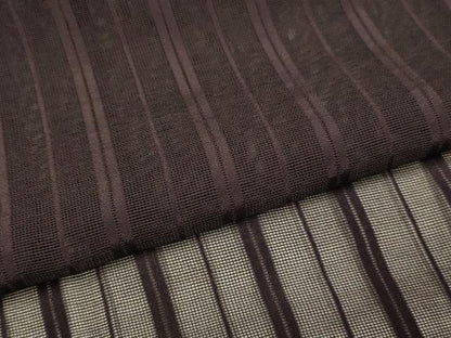 平和屋着物▽羽織　スリーシーズン　春夏秋　塵除け　縞　正絹　逸品　DABJ3573du