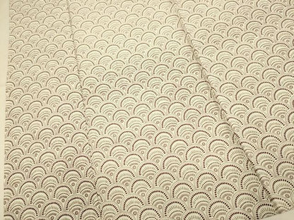平和屋着物▽上質な小紋　単衣　青海波　正絹　逸品　DABJ3576du