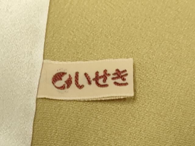 平和屋着物▽色無地　単衣　桑染色　洗える着物　DABJ3636du
